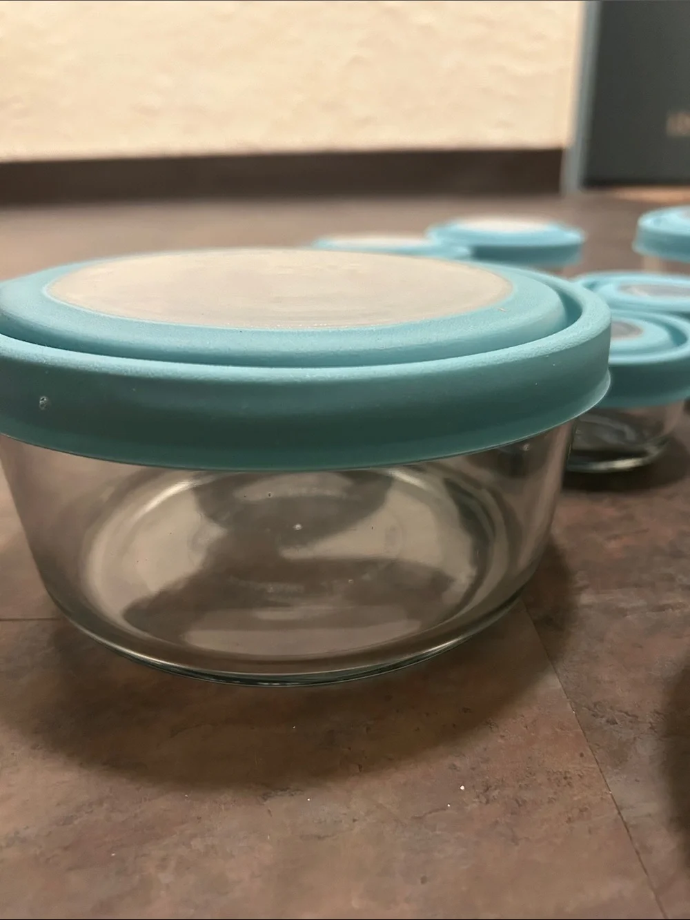 Anchor Hocking TEAL 12 Piece Glass Bowl Set w True Seal Lids BRAND NEW - Picture 14 of 16